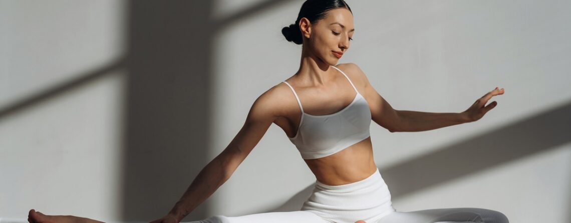 Woman with natural, slim figure in a sunlit studio—AlloClae non-surgical body contouring
